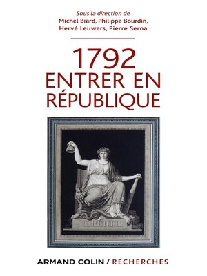 cover image of 1792 Entrer en République